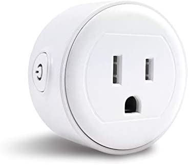 GoldenDot WiFi Mini Plug, Smart Home Power Control Socket, Wireless Control Your Household Appliance from Anywhere, No Hub Required, Compatible with Alexa and Google Home