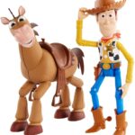 Toy Story Disney Pixar 4 WOODY & BULLSEYE 2-Character Pack, Movie-Inspired