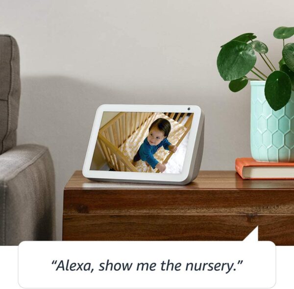 Echo Show 8 -- HD smart display with Alexa – stay connected with video calling - Charcoal
