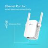 TP-Link N300 WiFi Extender(TL-WA855RE)-Covers Up to 800 Sq.ft, WiFi Range Extender Supports up to 300Mbps Speed, Wireless Signal Booster and Access Point for Home, Single Band 2.4Ghz Only, Black