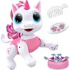 Power Your Fun Robo Pets Unicorn Toy for Girls and Boys - Remote Control Robot Pet Toy with Interactive Hand Motion Gestures, Walking and Dancing Robot Unicorn Kids Toy