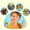 Selieve Toys for 3-12 Year Old Boys Girls, Walkie Talkies for Kids 22 Channels 2 Way Radio Toy with Backlit LCD Flashlight, 3 Miles Range for Outside, Camping, Hiking
