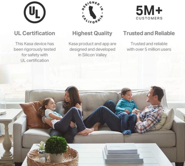 Kasa Smart KL110 Light Bulb, LED Smart Wi-Fi Alexa Bulbs works with Alexa and Google Home, A19 Dimmable, 2.4Ghz, No Hub Required, 800LM Soft White (2700K), 10W (60W Equivalent)