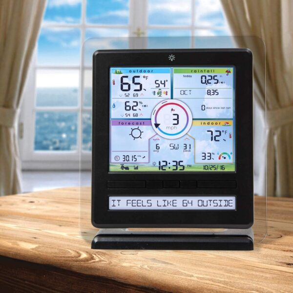 AcuRite Wireless Home Station (01536) with 5-1 Sensor and Android iPhone Weather Monitoring