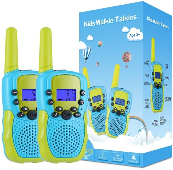 Selieve Toys for 3-12 Year Old Boys Girls, Walkie Talkies for Kids 22 Channels 2 Way Radio Toy with Backlit LCD Flashlight, 3 Miles Range for Outside, Camping, Hiking