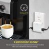 Z-Wave Plug Outlet Dual On/Off Switch Outlet, Built in Repeater, Work with Smart Things, Wink, Z-Wave hub Require, White(MP20Z)