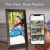 Nixplay Smart Digital Picture Frame 15.6 Inch, Share Video Clips and Photos Instantly via App or E-Mail