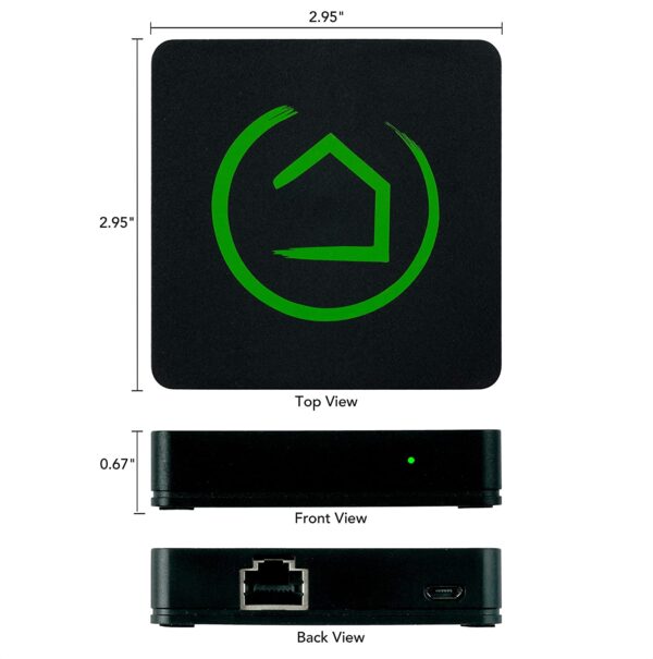 Hubitat Elevation Home Automation Hub - Compatible with Alexa, Google Home, Zigbee, Z-Wave, Lutron