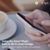 C by GE Smart Plug with Smart Bridge, White, 1-Pack, On/Off Smart Plugs that work with Alexa and Google Home, Bluetooth Smart Plug, WiFi Smart Plug, Smart Outlet for Smart Homes